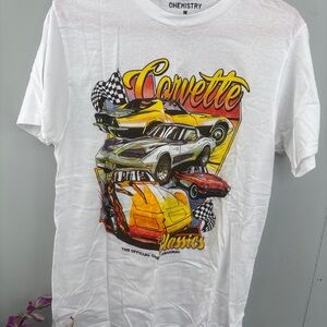 White Graphic Men's Shirt